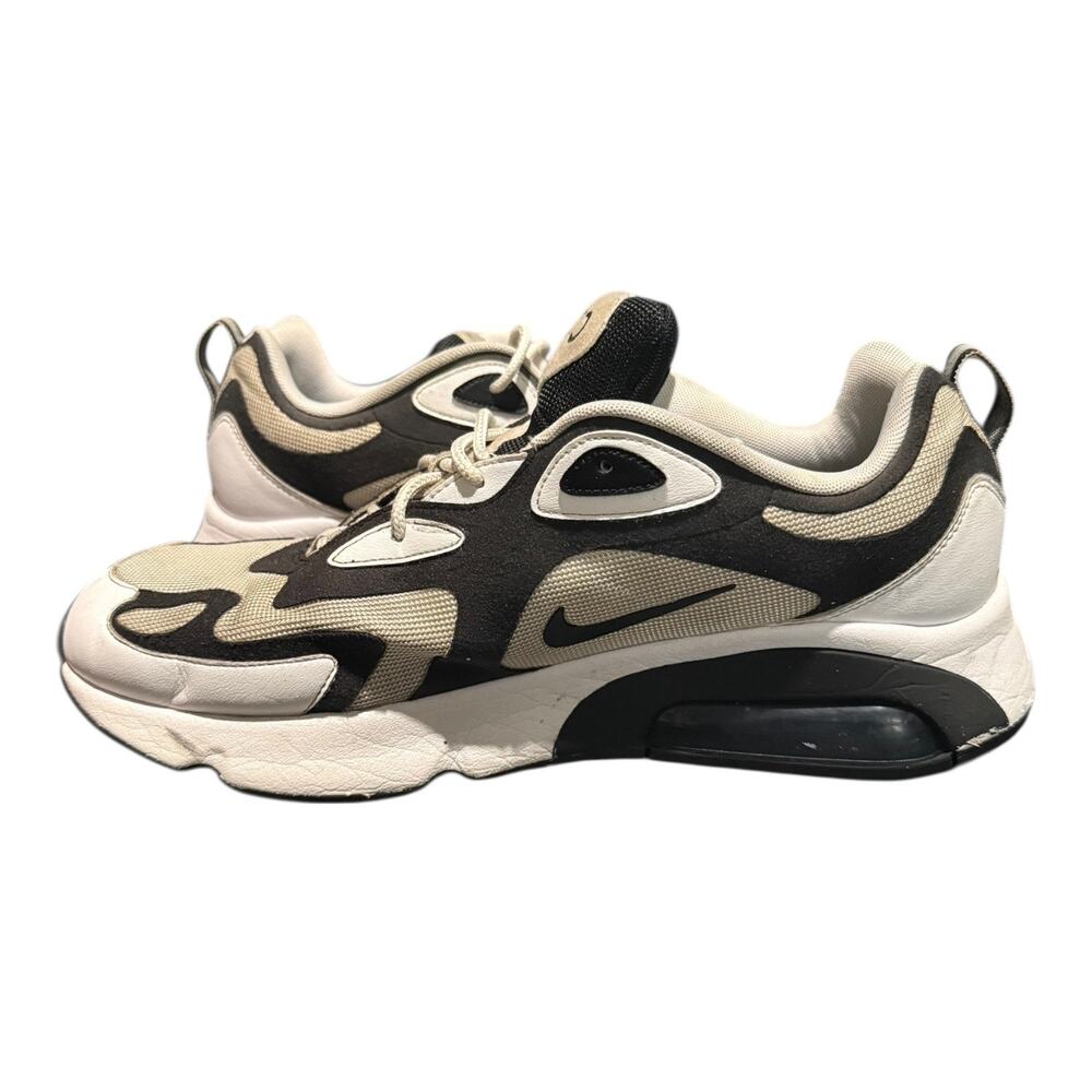Nike Air Max 200 Men's Sneakers White Black Size 13 AQ2568-104 Athletic Leisure - Picture 7 of 9